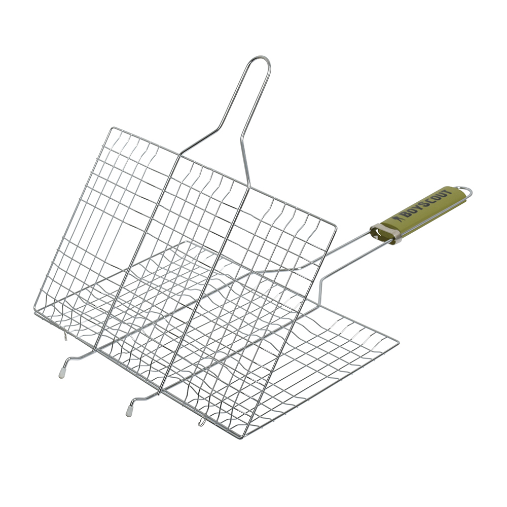 изображение Решетка-гриль BOYSCOUT для 6 порций блюд 54 5x33x22x2.5cм1